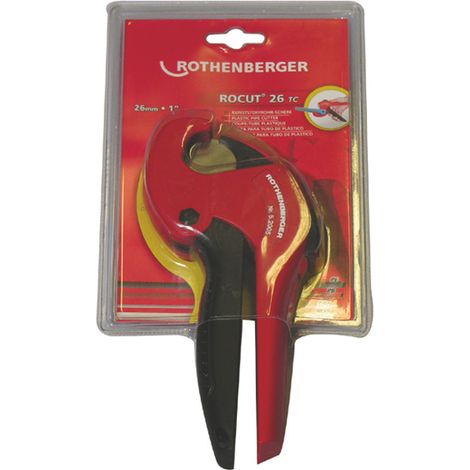 Cesoia tagliatubo di precisione in plastica  rocut 26tc diam. 26 mm.