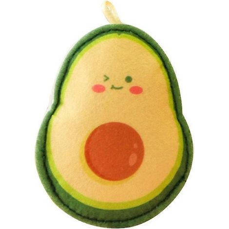 Weiches Stoff-Beißspielzeug für Kätzchen, Katzen-Avocado-Spielzeug gefüllt mit Katzenminze, ideal zum Kauen und Spielen zu Hause.