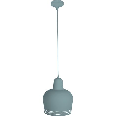 Suspension vert menthe mat, douille E27 (1/5)