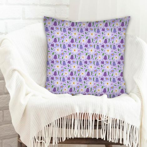 Housse de coussin 45x45 cm carrée résistant pour Noël, l'Action de grâce, anniversaire, la Fête des Mères (1/5)