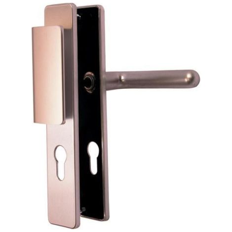 Ensemble de poignées de portepalière sur plaque GOLF - ASSA ABLOY VACHETTE