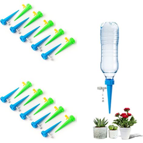 Irrigation - goutte-à-goutte 20 pièces, dispositif d'arrosage pour plantes automatique, dispositif d'arrosage vertes, Abreuvoir automatique pour plantes (1/5)