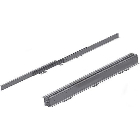 POTTKER guia frontslide sinchron aluminio h77 1640mm , FRONTSLIDE SINCHRON ALU H77 Guíasbidireccionales para mesas extensibles. Apertura y cierre sincronizado. Para mesas