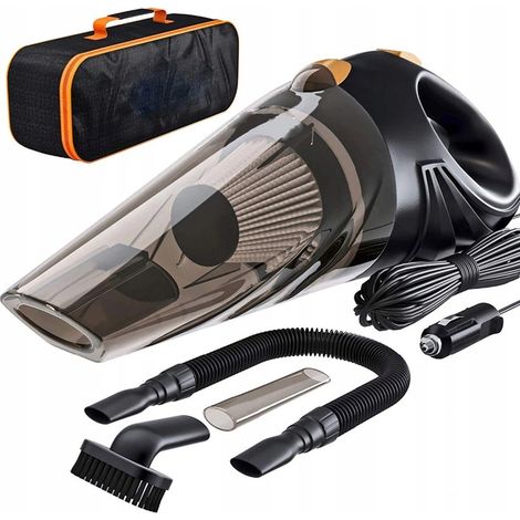 Aspirapolvere portatile per auto HF2001 120W con filtro HEPA, cavo e sacchetto. (1/5)