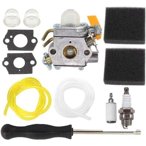Pair Carburateur 308054012 avec filtre à air pour taille-haie Ryobi Homelite 25 cc 26 cc 30 cc 46 cc Ryobi Homelite 308054003 308054008 308054013 Zama C1U-H60 Carb 900952001 (1/5)