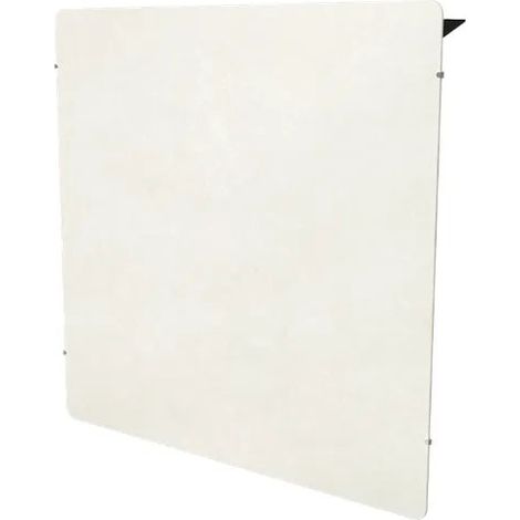 Radiateur électrique 3-en-1 connecté Eternal Flex’Heat Kherr Connect 1000 W – Mural, mobile et sèche-serviettes – 50 x 50 cm – Sable Blanc (1/4)