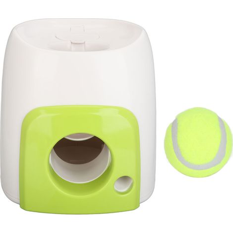 Automatischer Spender für Spielzeug und Leckerlis für Hunde, ideal für Tennis und intelligentes Training zu Hause und auf Reisen. (1/5)