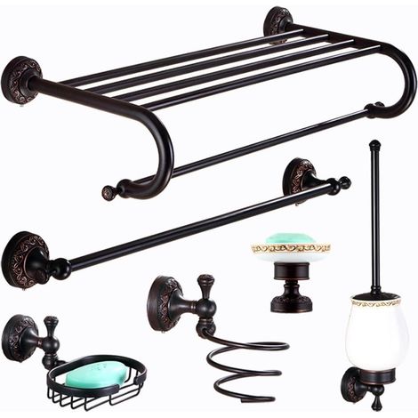 de bain kit d accessoires de salle de bain suspendus