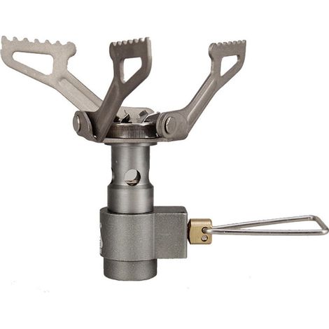 Ultraleichter Titan-Rucksackkocher, Gasherd, Outdoor-Kocher, kompatibel mit 3000T-Ofen für Outdoor-Kochen, Camping-Kochen