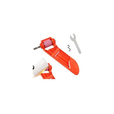 Affûteuse de forets, outil de polissage portable à tige hexagonale, ponceuse à tige droite polyvalente, conception robuste et efficace, compatible avec les forets de 2 à 12 mm, idéale pour l'atelier e