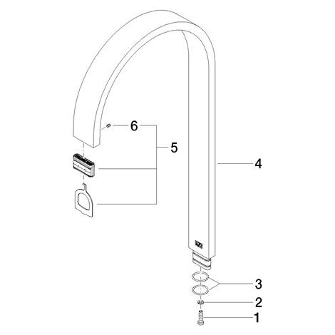 Dornbracht 90282215600-00 Bec pièces de rechange