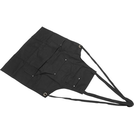 Tablier de travail multifonction réglable en toile avec poches pour menuisier électricien coiffeur cuisinier (1/5)