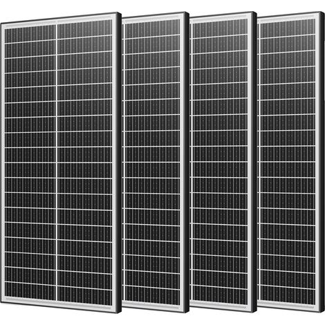 Panneau Solaire, Monocristallin, 25,5% d'Efficacité, 400W (1/2)