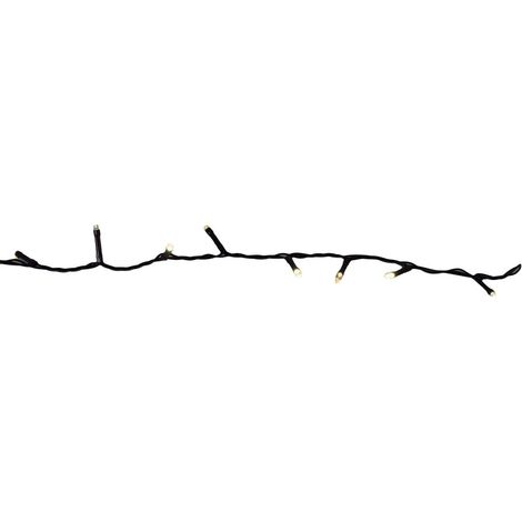 Ghirlanda LED 8 funzioni scintillanti Bianco caldo IP44 solare BASICS (1/2)