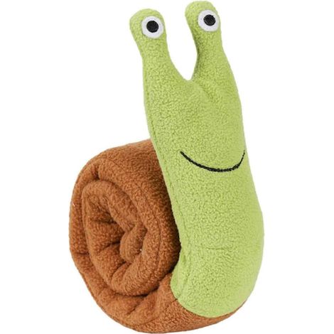 Jouet Chien Reniflement - Peluche Escargot Avec Sifflet - Pour Dressage Et Anti-Stress - Lavable En Machine - 1 Pièce (1/5)