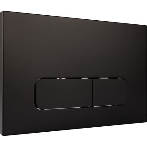 StarBlueDisc Betätigungsplatte Mocha 35 für 2-Mengen-Spülung schwarz matt 131538135 (1/4)