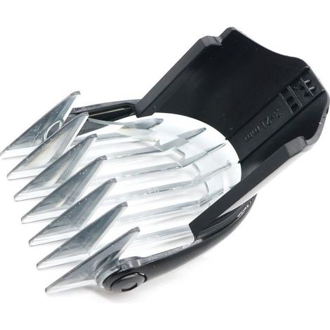Kit tondeuse cheveux Philips : peigne guide professionnel, sabot limiteur de coupe, accessoire compatible tondeuse électrique, lot de peignes de rechange (1/4)