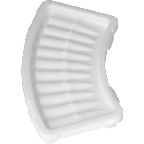 Bac à glaçons en forme de balle, 2 pièces, machine à glaçons multifonctionnelle avec couvercle, blanc.