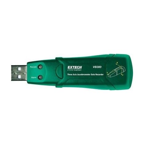 Extech VB300 registrador de gravedad negro preciso