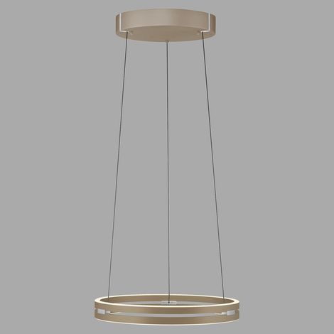 Lampe suspendue de bureau Pure E-Loop bronce - Ø 50 cm - 2550-97