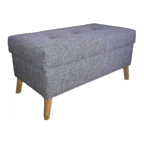 Banc, bout de lit avec rangement 80x40x40 cm (1/4)