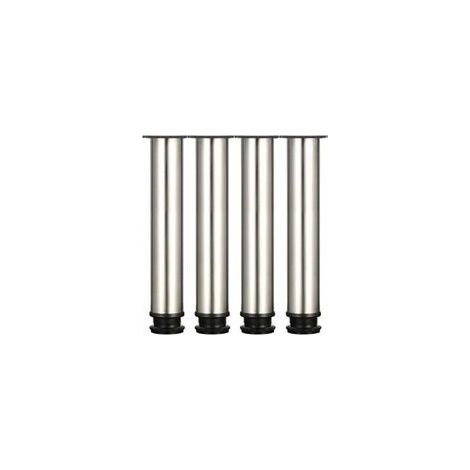 4 piedini regolabili da 300 mm di altezza, piedini per mobili rinforzati, piedini per tavolo in acciaio inox (1/5)