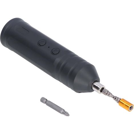 Tournevis électrique mini sans fil rechargeable, coffret perceuse pistolet compacte DC3.6V, kit outil à main (1/5)