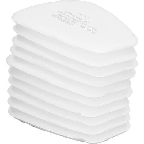 50 Pièces 5N11CN Filtre Multicouche Structure Filtre à Particules pour 6100 6200, 6800, 7502 Série Gaz Respirateur Couverture (1/4)