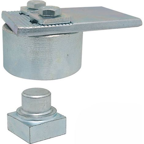 Pivot haut à souder avec roulement à billes pour portails en fer - Ø 70 mm - IBFM - 448