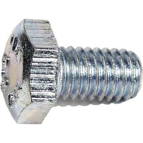 Tornillos Dresselhaus m6x25mm galvanizados rosca completa 100 unidades