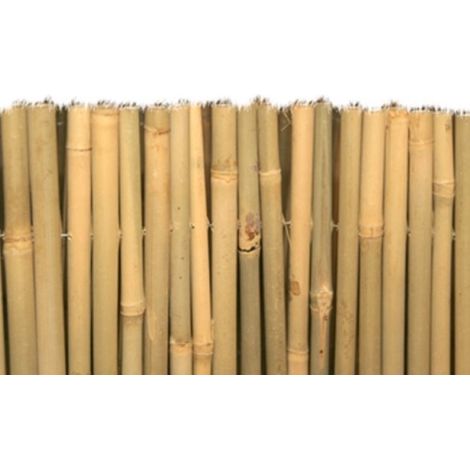 ARELLA RIVER 2X3 MT CANNETTE BAMBU DI 18-20MM LEGATE CON FILO METALLICO PASSANTE
