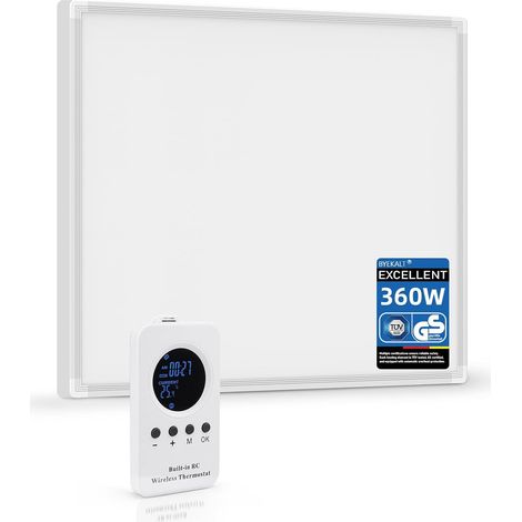 Chauffage d'appoint 360W, Chauffage Infrarouge avec Thermostat (1/5)