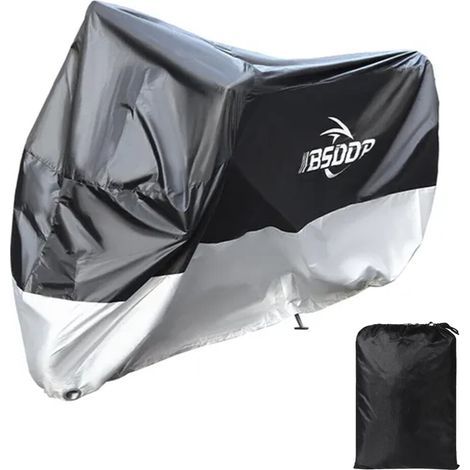 Adatto per motociclette, 295x110x140 mm, impermeabile, resistente a polvere e pioggia in tutte le stagioni, taglie M-XXXXL.