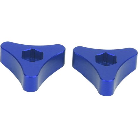 Tornillo de compresión de la suspensión delantera para KTM 250 EXC/EXCF/SX/SXF/XC, ajustable, de aluminio (azul) (1/5)