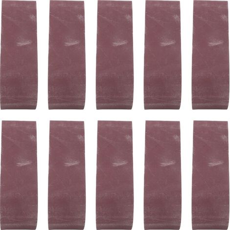 10 pezzi 533x75mm nastro abrasivo 21x3 pollici nastro abrasivo per parti di levigatrice grana 240-1000 (1000) (1/5)