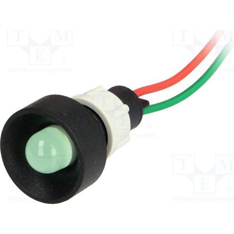 Piloto LED 24Vdc/ac Luz VERDE