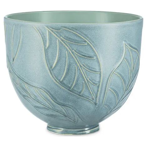 KitchenAid Ceramic 4.8L Mixer Bowl Spring Leaves