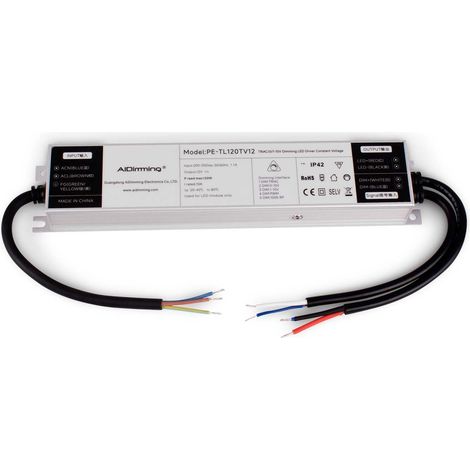 TRIAC/0-10V dimmbares Netzteil 200-250V - Ausgangsspannung 12V -