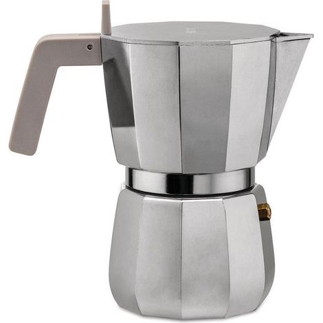 Alessi Moka Mokka-Kanne 0,15 l Grau