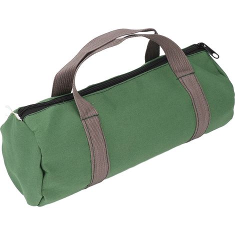 Große Werkzeugtasche aus wasserdichtem Canvas mit breiter Öffnung für Schraubenschlüssel und Schraubendreher, 290 x 120 mm / 11,42 x 4,72 Zoll (1/5)