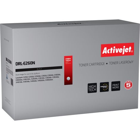 Activejet Drum DRL-E260N - Ersatz für Lexmark E260X22G, druckt 30.000 Seiten