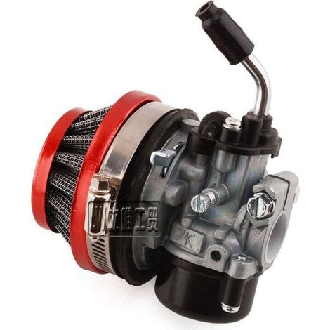 Ersatzvergaser für Mini-Pocket-Motorräder/Motocross-Motorräder/Roller – 47ccm/49ccm Zweitaktmotoren, Luftfilter, Dichtung, Zündkerzen