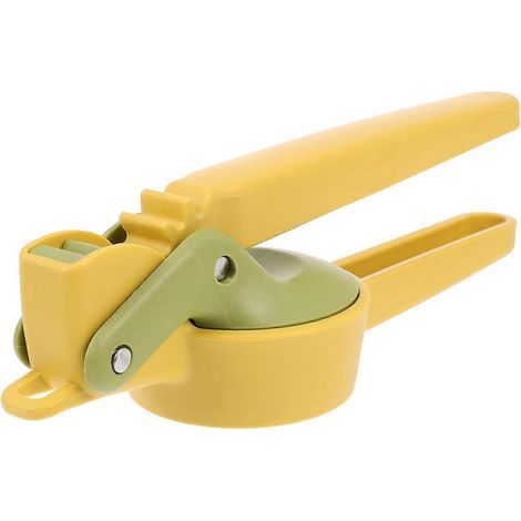 Weißdorn-Obstschneider, rostfreier Obstschneider, tragbarer Eierschneider, Dattelschneider – 24 x 7,5 x 7 cm – Gelb (1/4)