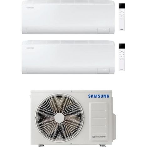 SAMSUNG Condizionatore Cebu S2 dualsplit 9000+12000 btu inverter wifi codice prod: AR50F09(12)C1AHNEU AJ040TXJ2KG