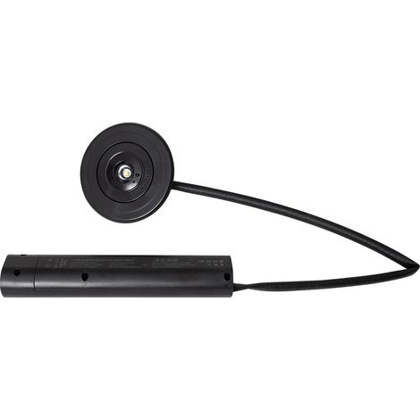 Downlight de Secours 3W Autonomie 3H Noir 90 mm (1/2)
