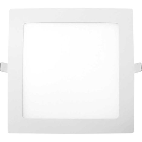Faretto LED da incasso quadrato 12W 1200lm 17x17cm 4000K Bianco 30000H SECOM