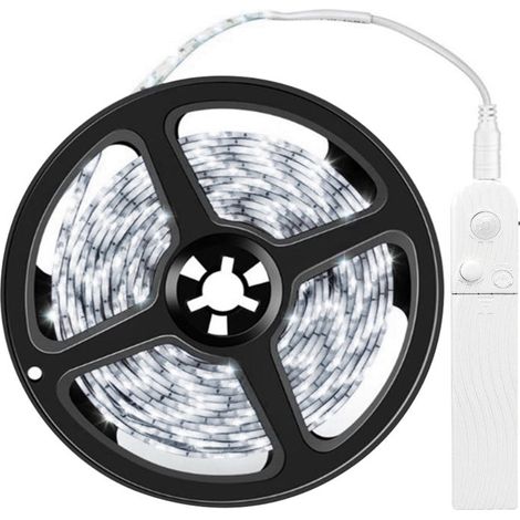 Bande de lumières LED 3.28 pieds 6500K Blanc Froid avec Capteur de Mouvement, éclairage Sous Meuble pour Maison Cuisine Sous Comptoir Chambre (1/5)