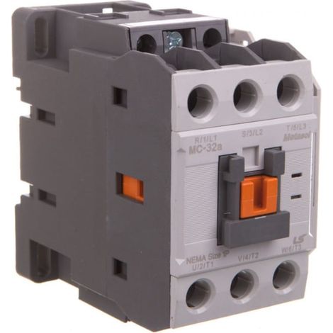 Contactor 32A 3P 15kW 24V CA 1Z1R MC-32a 24VAC 1a1b