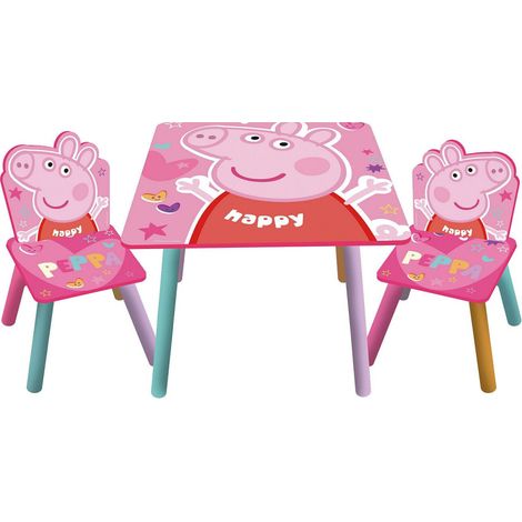 Ensemble Table   2 chaises - Peppa Pig (1/2)