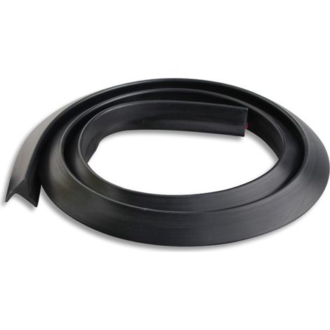 BEBUSINGOTO Extensión universal para guardabarros de rueda de coche de 1,5 m, tira embellecedora para cejas de neumático de coche, para protección y decoración del coche. (1/5)
